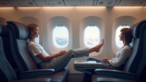 Optimiser le confort en avion avec des repose-pieds efficaces