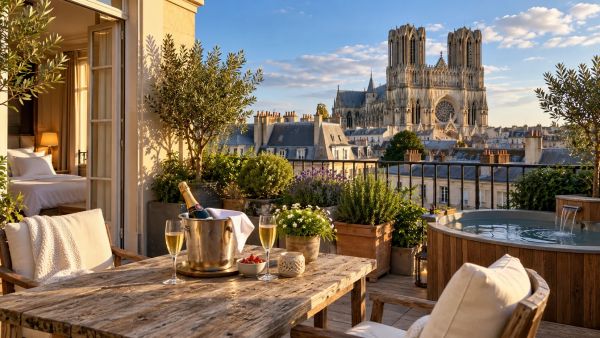 Top 5loverooms à Reims pour un week-end romantique inoubliable